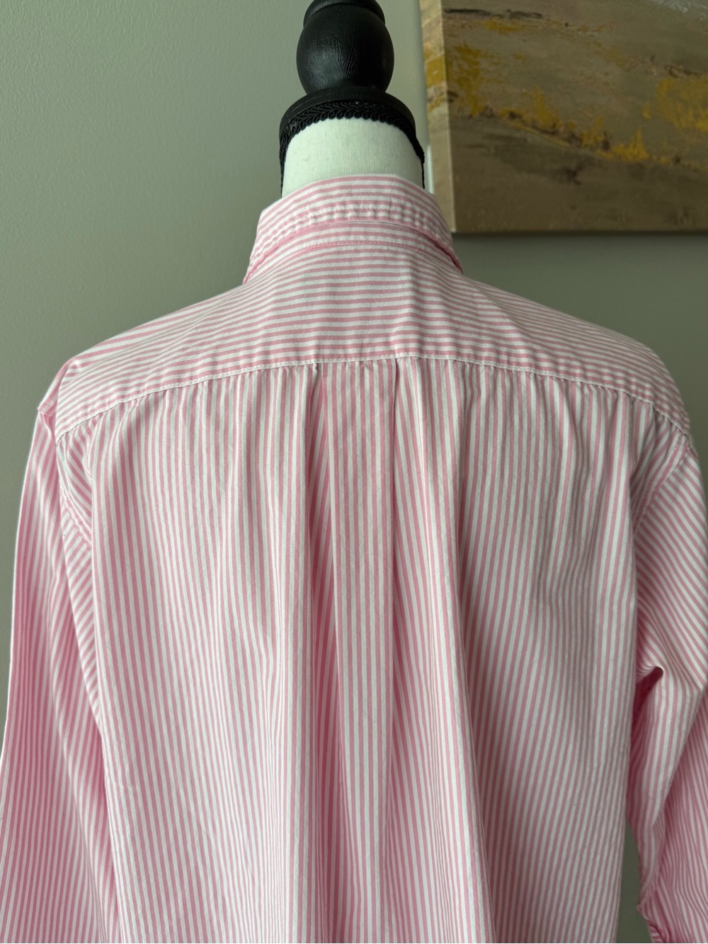 Lauren Ralph Lauren Heritage Essentials Woven Sleep Shirt Size M 100% Cotton - Picture 10 of 15